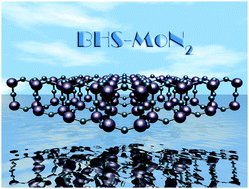 Graphical abstract: A first-principles study of a real energetically stable MoN2 nanosheet and its tunable electronic structure