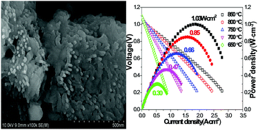 Graphical abstract: A self-assembled dual-phase composite as a precursor of high-performance anodes for intermediate temperature solid oxide fuel cells