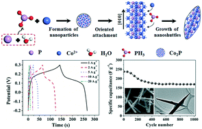 Graphical abstract: Microwave-assisted hydrothermal synthesis of cobalt phosphide nanostructures for advanced supercapacitor electrodes