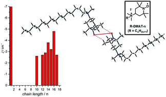 Graphical abstract: Antiferromagnetic ordering based on intermolecular London dispersion interactions in amphiphilic TEMPO ammonium salts