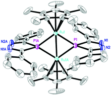 Graphical abstract: A dipotassium 1,2,4-diazaphospholide dianion radical as an organometallic building block: the first 1,2-diaza-4-phosphine ruthenocene