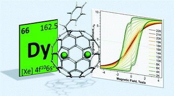 Graphical abstract: Recent advances in single molecule magnetism of dysprosium-metallofullerenes