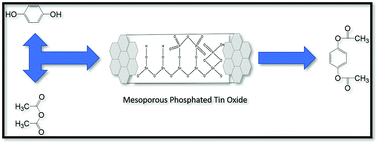 Graphical abstract: Nano-sized mesoporous phosphated tin oxide as an efficient solid acid catalyst