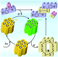 Graphical abstract: A “waiting” carbon nitride radical anion: a charge storage material and key intermediate in direct C–H thiolation of methylarenes using elemental sulfur as the “S”-source