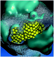 Graphical abstract: Non-monotonic variations of the nucleation free energy in a glass-forming ultra-soft particles fluid