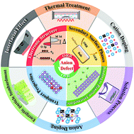 Graphical abstract: Anionic defect engineering of transition metal oxides for oxygen reduction and evolution reactions