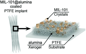 Graphical abstract: Composites based on heparin and MIL-101(Fe): the drug releasing depot for anticoagulant therapy and advanced medical nanofabrication