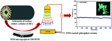 Graphical abstract: Highly efficient field emission properties of radially aligned carbon nanotubes