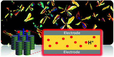 Graphical abstract: Multifunctional Pt(ii) metallomesogens exhibiting luminescence and proton conductivity in the mesophase near room temperature