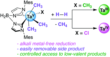Graphical abstract: Structural diversity in multinuclear tantalum polyhydrides formed via reductive hydrogenolysis of metal–carbon bonds