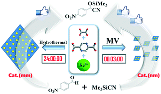 Graphical abstract: Two scandium coordination polymers: rapid synthesis and catalytic properties