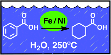 Graphical abstract: Selective hydrothermal reductions using geomimicry