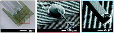 Graphical abstract: Multiscale 3D-printing of microfluidic AFM cantilevers
