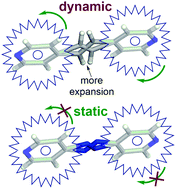 Graphical abstract: Effects of dynamic pedal motion and static disorder on thermal expansion within halogen-bonded co-crystals