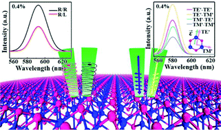 Graphical abstract: Strain manipulation of the polarized optical response in two-dimensional GaSe layers