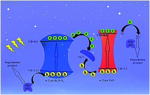Graphical abstract: A Bi2WO6/Ag2S/ZnS Z-scheme heterojunction photocatalyst with enhanced visible-light photoactivity towards the degradation of multiple dye pollutants