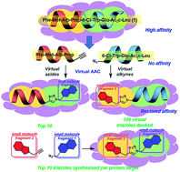 Graphical abstract: Identification of selective protein–protein interaction inhibitors using efficient in silico peptide-directed ligand design