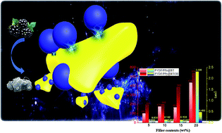 Graphical abstract: Achieving high performance poly(vinylidene fluoride) dielectric composites via in situ polymerization of polypyrrole nanoparticles on hydroxylated BaTiO3 particles