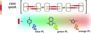 Graphical abstract: Modular supramolecular dimerization of optically tunable extended aryl viologens