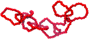 Graphical abstract: Effects of topological constraints on linked ring polymers in solvents of varying quality