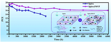 Graphical abstract: Temporal and spatial pinhole constraints in small-molecule hole transport layers for stable and efficient perovskite photovoltaics