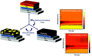 Graphical abstract: In situ monitoring of the charge carrier dynamics of CH3NH3PbI3 perovskite crystallization process