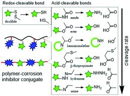 Graphical abstract: Fighting corrosion with stimuli-responsive polymer conjugates