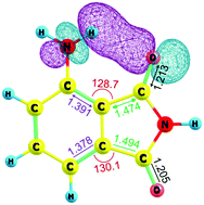 Graphical abstract: Accurate equilibrium structure of 3-aminophthalimide from gas electron diffraction and coupled-cluster computations and diverse structural effects due to electron density transfer