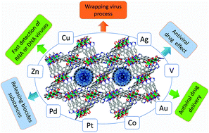 Graphical abstract: The role of coordination compounds in virus research. Different approaches and trends