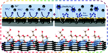 Graphical abstract: Ultra-long-life and highly reversible Zn metal anodes enabled by a desolvation and deanionization interface layer