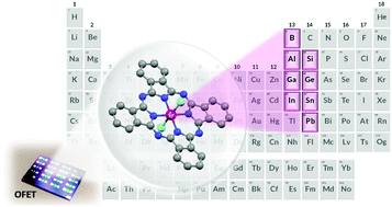 Graphical abstract: From chemical curiosity to versatile building blocks: unmasking the hidden potential of main-group phthalocyanines in organic field-effect transistors