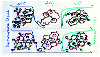 Graphical abstract: Framework flexibility-driven CO2 adsorption on a zeolite
