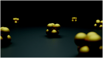 Graphical abstract: Polyhedral plasmonic nanoclusters through multi-step colloidal chemistry