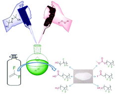 Graphical abstract: Vinylidene fluoride polymerization by metal-free selective activation of hydrogen peroxide: microstructure determination and mechanistic study