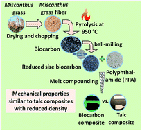 Graphical abstract: Insights on the structure-performance relationship of polyphthalamide (PPA) composites reinforced with high-temperature produced biocarbon