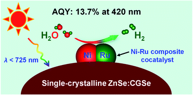 Graphical abstract: Efficient photocatalytic hydrogen evolution on single-crystalline metal selenide particles with suitable cocatalysts