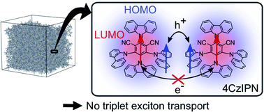 Graphical abstract: Method for accurate experimental determination of singlet and triplet exciton diffusion between thermally activated delayed fluorescence molecules