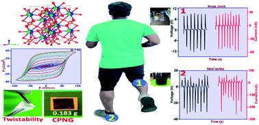 Graphical abstract: A lead-free ferroelectric Bi0.5Na0.5TiO3 based flexible, lightweight nanogenerator for motion monitoring applications