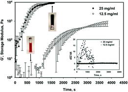 Graphical abstract: Dynamics of the sub-ambient gelation and shearing of solutions of P3HT and P3HT blends towards active layer formation in bulk heterojunction organic solar cells