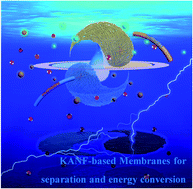 Graphical abstract: The potential of Kevlar aramid nanofiber composite membranes