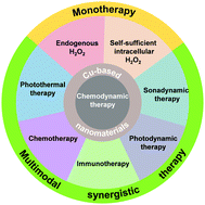 Graphical abstract: State-of-the-art advances of copper-based nanostructures in the enhancement of chemodynamic therapy