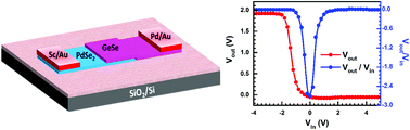 Graphical abstract: Multifunctional and high-performance GeSe/PdSe2 heterostructure device with a fast photoresponse