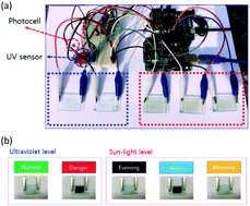 Graphical abstract: Electrochromic devices based on ultraviolet-cured poly(methyl methacrylate) gel electrolytes and their utilisation in smart window applications