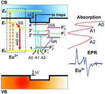 Graphical abstract: Specific absorption in Y3Al5O12:Eu ceramics and the role of stable Eu2+ in energy transfer processes