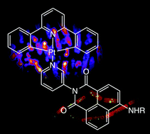 Graphical abstract: Structure illumination microscopy imaging of lipid vesicles in live bacteria with naphthalimide-appended organometallic complexes