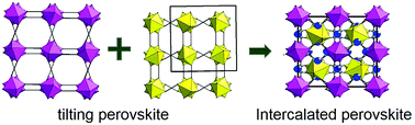 Graphical abstract: Tilting and twisting in a novel perovzalate, K3NaMn(C2O4)3