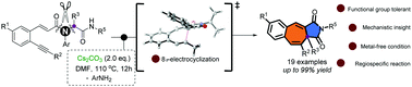 Graphical abstract: Migratory cycloisomerization of 1,3-dien-5-ynes conjugated with pseudopeptides in assembly of benzo[7]annulenes