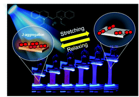 Graphical abstract: Mechanochromic luminescence of a bionanocomposite hydrogel