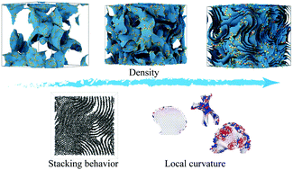 Graphical abstract: Formation and topological structure of three-dimensional disordered graphene networks