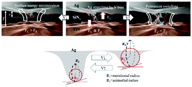 Graphical abstract: Analytically and empirically consistent characterization of the resistive switching mechanism in a Ag conducting-bridge random-access memory device through a pseudo-liquid interpretation approach